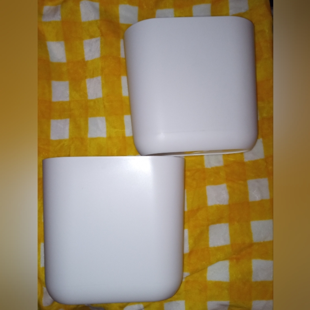 NWT,White Home Trash Can